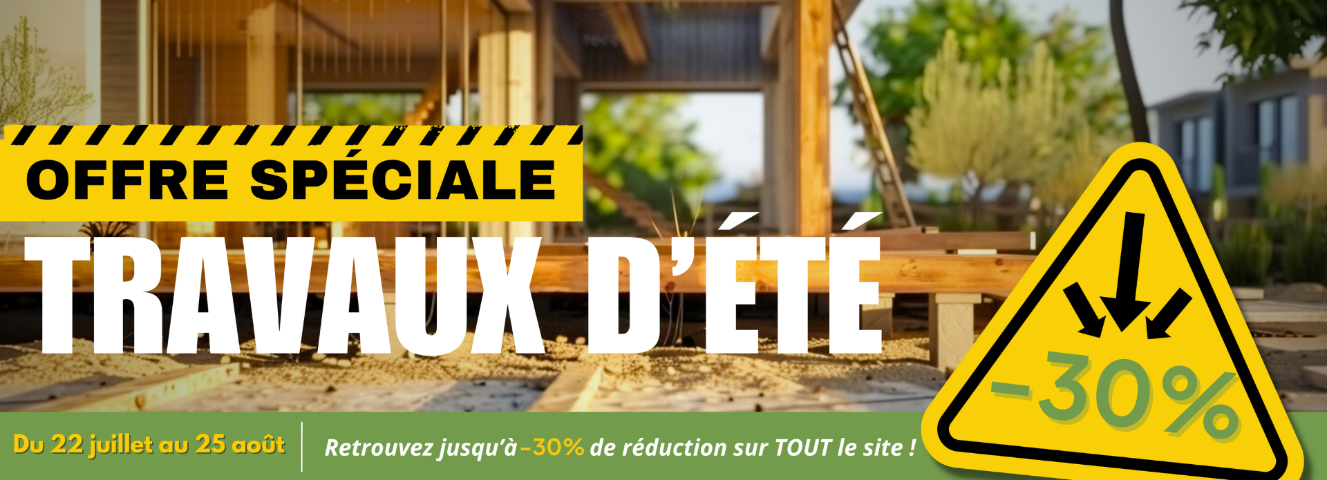 offre travaux d'été